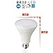LED BR30 Dimmable Flood Bulb, 65W Replacement - 10 Watt - 650 Lumens - 2700K Soft White - Indoor/Outdoor Rated - UL & Energy Star, 24-Pack