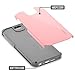 HTC One A9 Case, RANZ Grey with Pink Hard Impact Dual Layer Shockproof Bumper Case For HTC One A9
