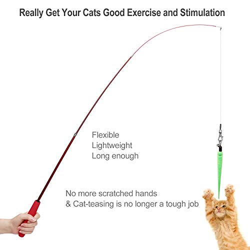 1 Feather+Retractable+Assorted+Interactive+Exerciser