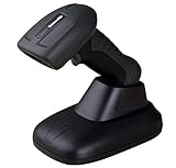 Kercan� Wireless Cordless Handheld Barcode Bar Code Scanner Reader Kit - Black, 32-bit Decoder, Anti-interference, Mobile Moveable, Optical Laser, USB Optional, Waterproof, Anti-throw, 1200mA battery