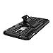 Oneplus 6 Case,Osophter Dual Layer Shock-Absorption Armor Cover Full-body Protective Case with Kickstand for Oneplus 6 A6003 (Black)