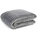 Luxurious Weighted Blanket, 20 Lbs, 60x80 for Adults and Kids-Heavy Therapy Blankets with Sensory Glass Beads, Soft Mink Duvet Cover​-Designer​ ​Cotton Comforter​ for ​a Calming, Relaxing, Deep Sleep