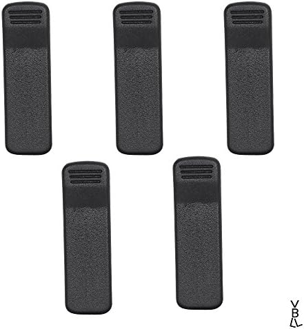 GSTZ 5xHLN8255 3.3Inch Belt Clip for Motorola GP3688 GP300 P110 EP450 DEP450 PR400 CP200XLS CP200D CP200 CP180 CP150 CP140 CP040 P110 P1225 SP10 SP21 SP50 Two Way Radio