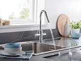 Bristan Bristan CSH EFSNK C Cashew Easyfit Kitchen Sink Tap Chrome view 11