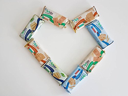 Aviva Soda Cracker (10 individual fresh packs Box) (Saltine Soda Cracker, 10.58-Ounce)