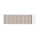 Jingyi E-commerce 120 Pcs Eight Rows Rhinestone Napkin Rings Napkin Mesh Wedding Adornment, Napkin Holder for DIY Party Banquet Birthday ... (Rose)