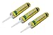 Tremco 116 Vulkem Polyurethane High-Performance Sealant Gray (3 Pack)