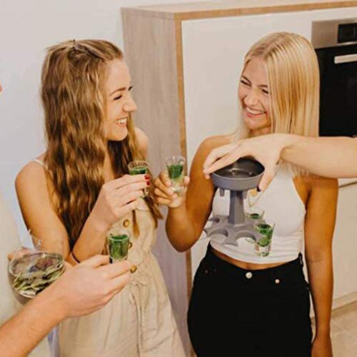 4 Dispenser+Acrylic+Drinking+Cocktail+Filling