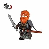 Custom Game of Thrones Tormund Giantsbane Minifigure made using LEGO & custom parts