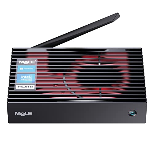 MeLE PCG35 Fanless Mini PC Windows 11 Pro J4125 8GB