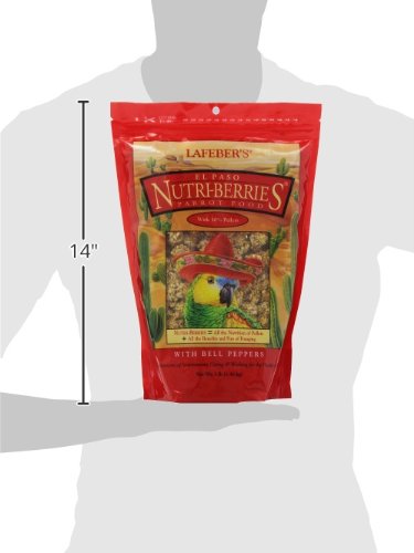 Lafeber Company Gourmet El Paso Nutri-Berries for Parrots, 3-Pound