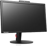Lenovo ThinkVision T2224z 21.5" FHD LED Monitor Black Renewed Built-in Webcam view 2