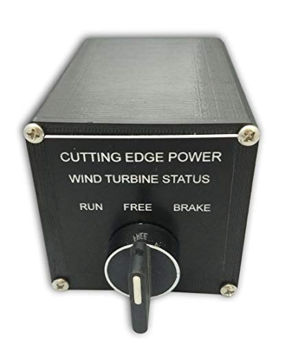Cutting Edge Power 60 Amp 1000W Brake Switch for 3 Phase AC Wind Turbine Generator w Run Free and Brake Function