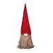 LARLIFE 20 Inches Handmade Christmas Gnome Decoration Santa Swedish Figurines (Red)