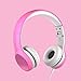 New! LilGadgets Connect+ Style Kids Premium Volume Limited Wired Headphones with SharePort (Children, Toddlers) – Pinkthumb 1