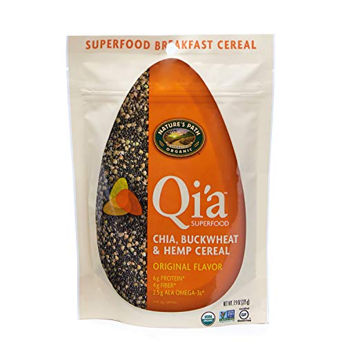Qi'a Superfood Organic Gluten Free Original Chia, Buckwheat and Hemp
