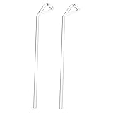 PLAFOPE 2pcs Triangle Shaped Glass Coating Rod Lab