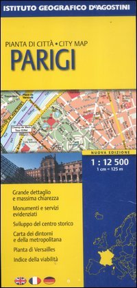 Free Parigi 1:12.500 Libro