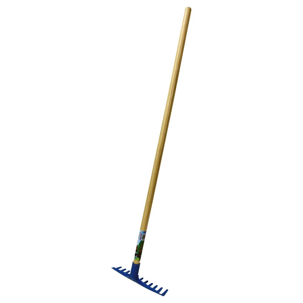 Emsco Group Little Diggers Kids Garden Rake – Child Safe Tool – Garden with Your Kids