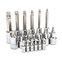 SATA 18-Piece Torx® Bit Socket Set, 1/4-Inch and