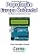 Livro Apresentando uma lista com a População da Europa Ocidental Com display LCD programado no Arduino