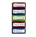 Moore Art 5 Piece Colorful Self-Inking Motivation School Grading Teacher Stamp Set
