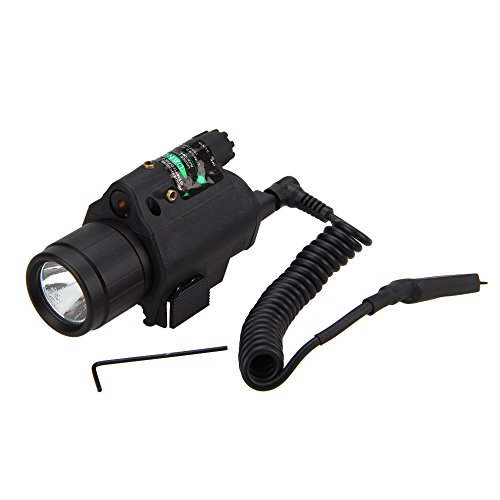 UPC 753070103637, VastFire Tactical Green Laser Sight Hunting Led Flashlight Rifle 20mm Picatinny Weaver Rail Mount