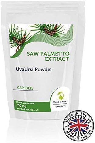 Saw Palmetto 250mg & Uva Ursi Veg Extract x90 Capsules HEALTHY MOOD