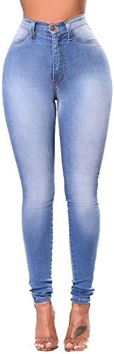 MBQMBSS Womens Slim Fit Skinny High Waisted Skinny Jeans