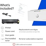 HP LaserJet M110w Wireless Black & White Printer 20ppm 150 Sheet Tray view 15