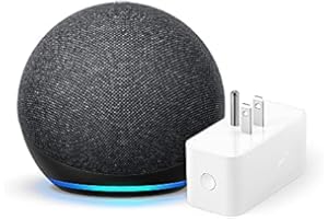 Echo Dot (4th Gen) with �鶹�� Smart Plug | Charcoal