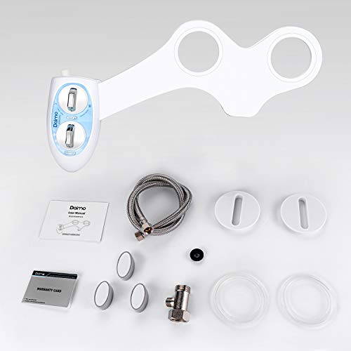 Bidet Toilet Seat, Dalmo DDB01S2 NonElectric Bidet with SelfCleaning