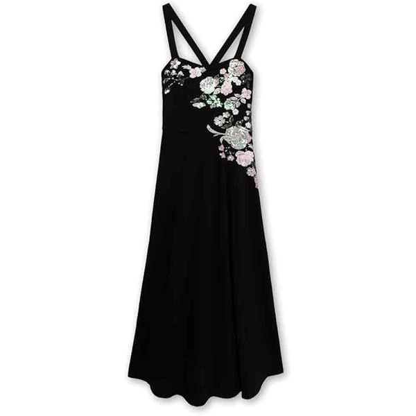 Amazon.com: Speechless Girls' Sleeveless Embroidered Party Dress, Burgundy  Floral, 7: Clothing, Shoes & Jewelry