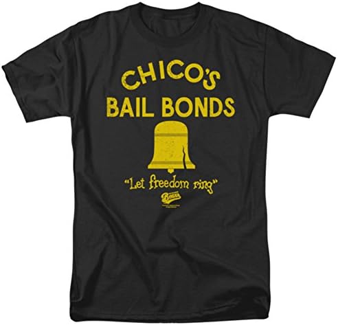 Bad News Bears Men's Chico's Bail Bonds T-Shirt Black