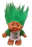 Lucky Letter 'G' Bingo Troll Doll ~ 'I'm Cased! I'm On! and I'm Waiting!~ Gorgeously Green Hair ~ 5