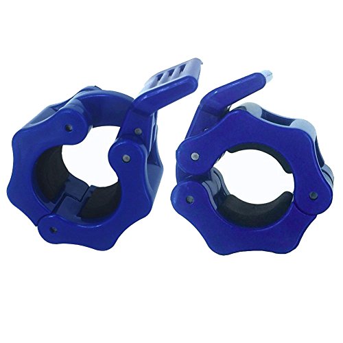 Greententljs Standard Barbell Clamps Pair of Quick Release Locking