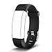 Kybeco Replacement Bands for Fitness Tracker, Elegant Waterproof Heart Rate Monitor Activity Tracker Bluetooth Wearable Wristband Wireless Step Counter Smart Bracelet Watch