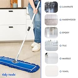 Tidy Tools Commercial Dust Mop & Floor Sweeper, 48