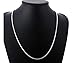 925 Sterling Silver Snake Chain 1mm Round Plated Jewelry Necklace 16-30 inch
