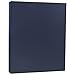 JAM PAPER Matte 28lb Paper - 105 gsm - 8.5 x 11 - Navy Blue - 50 Sheets/Pack