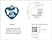 Dynotag® Web Enabled Super Pet ID Smart Tag with DynoIQ™ & Lifetime Recovery Service. Play Series: Deluxe Coated Steel - Heart (OMG Lost)