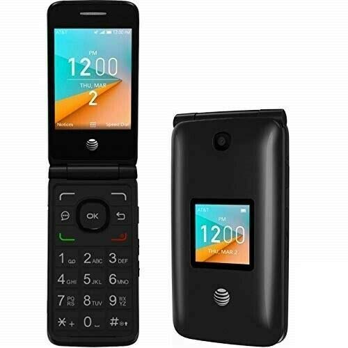 Alcatel Cingular Flip 2 4G LTE FlipPhone Bluetooth WIFI MP3 Camera Good for Elderly - GSM Unlocked
