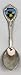 California State Souvenir Collectible Twist Spoon 5