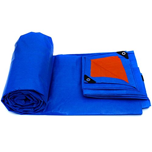 MultiPurpose Tarps Blue Waterproof Tarpaulin Heavy Duty Tarp Ground Sheet Waterproof Cover