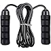 Homello Weighted Jump Rope (1.4 LB) with Memory Foam Handles and 8mm Weighted Speed Cable - for Fitness, Crossfit, Boxing and MMA