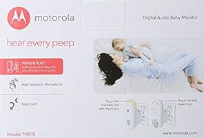 motorola mbp8 digital audio baby monitor
