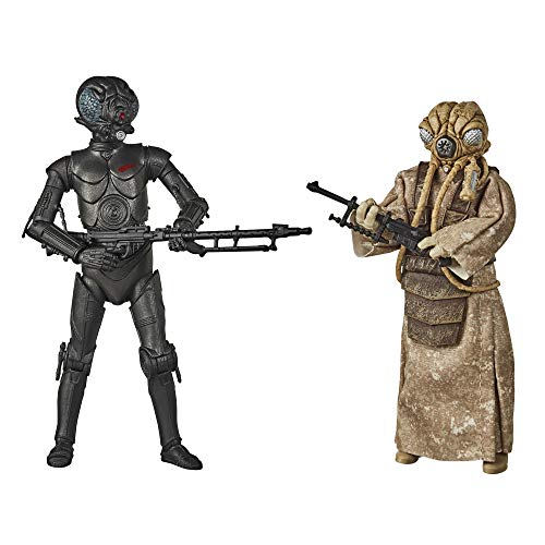 Star Wars The Black Series 4-LOM und Zuckuss 15 cm große Imperium schlägt zurück Figuren 2er-Pack zum Sammeln, ab 4 Jahren