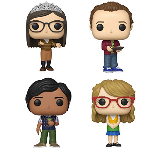 Funko TV: Pop! Big Bang Theory Series 2 Collectors Set 2 - Amy, Stuart, Raj, Bernadette
