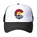 Waldeal Rocky Mountain Colorado C Toddler Cool Baseball Hat Trucher Mesh Cap Great for Kids