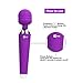 CNHIDEE Mini Multi-Speed Waterproof Therapeutic Wireless Power Wand Vibrator Massager, Purple, 4.16 Ounce